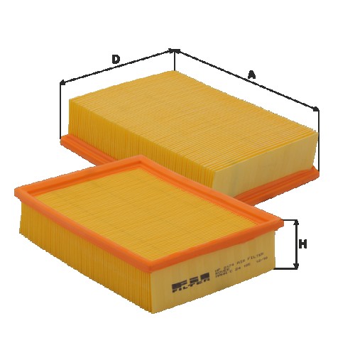 Fil filter HP2174 Levegőszűrőbetét