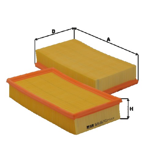 Fil filter HP2181 Levegőszűrőbetét