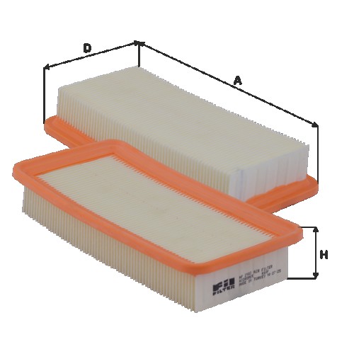 Fil filter HP2183 Levegőszűrőbetét