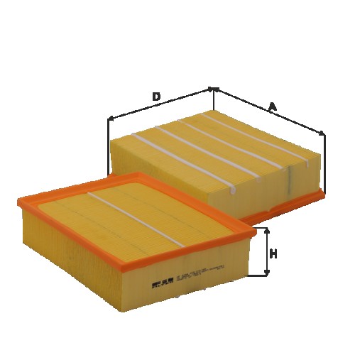 Fil filter HP2184 Levegőszűrőbetét