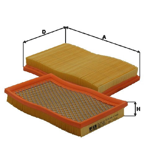 Fil filter HP2187 Levegőszűrőbetét
