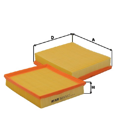 Fil filter HP2192 Levegőszűrőbetét