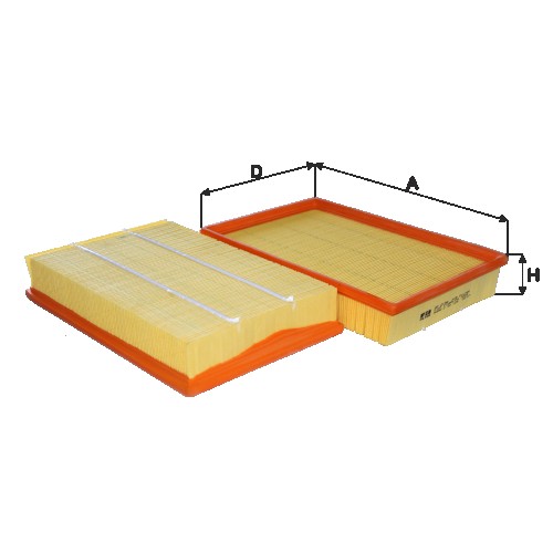 Fil filter HP2198 Levegőszűrőbetét