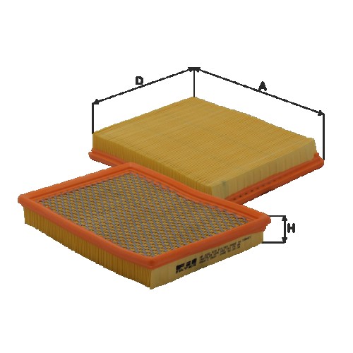 Fil filter HP2202 Levegőszűrőbetét