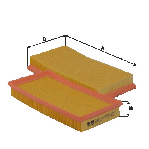 Fil filter HP2208 Levegőszűrőbetét