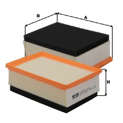 Fil filter HP2223 Levegőszűrőbetét