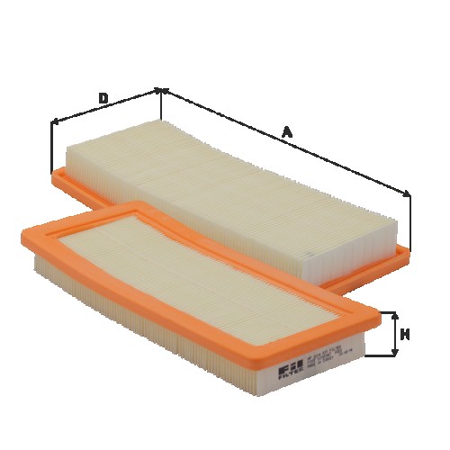 Fil filter HP2234 Levegőszűrőbetét