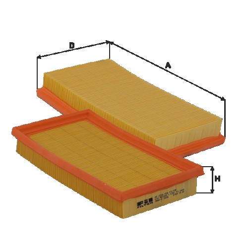 Fil filter HP2238 Levegőszűrőbetét