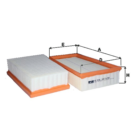 Fil filter HP2246 Levegőszűrőbetét
