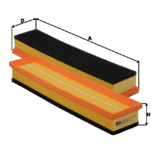 Fil filter HP2250 Levegőszűrőbetét