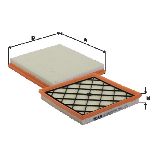 Fil filter HP2263 Levegőszűrőbetét