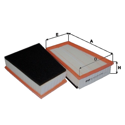 Fil filter HP2273 Levegőszűrőbetét