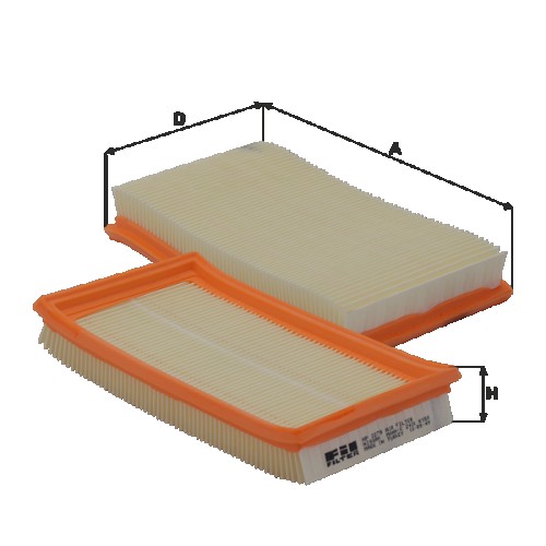 Fil filter HP2279 Levegőszűrőbetét