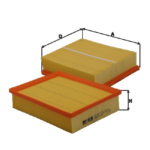 Fil filter HP2286 Levegőszűrőbetét