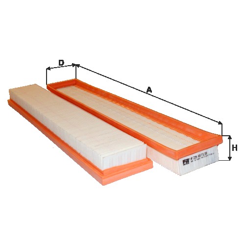 Fil filter HP2291 Levegőszűrőbetét