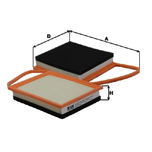 Fil filter HP2292 Levegőszűrőbetét