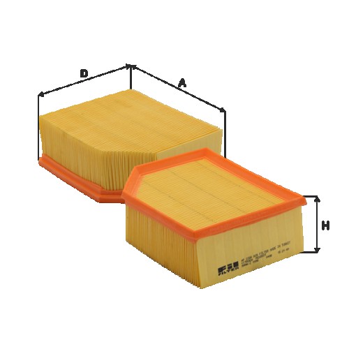 Fil filter HP2300 Levegőszűrőbetét