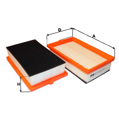 Fil filter HP2318 Levegőszűrőbetét