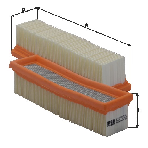 Fil filter HP2319 Levegőszűrőbetét