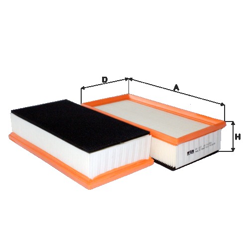 Fil filter HP2327 Levegőszűrőbetét