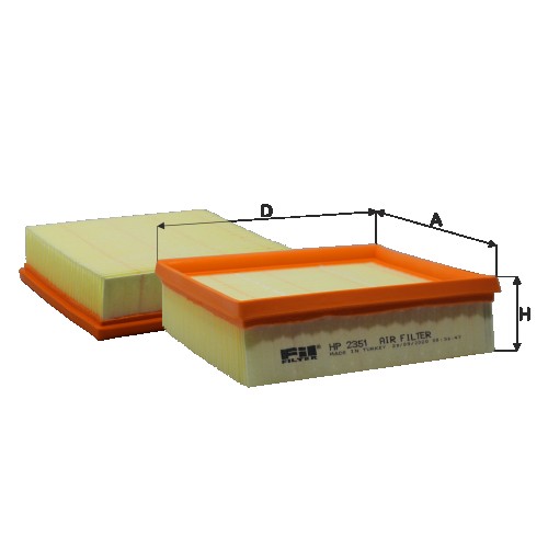 Fil filter HP2351 Levegőszűrőbetét