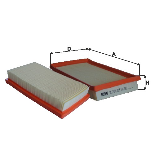 Fil filter HP2427 Levegőszűrőbetét
