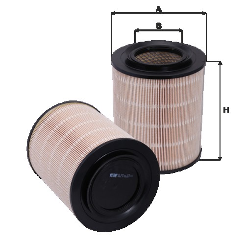 Fil filter HP2509 Levegőszűrőbetét