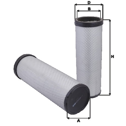 Fil filter HP2542 Levegőszűrőbetét