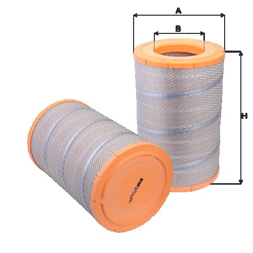 Fil filter HP2547 Levegőszűrőbetét