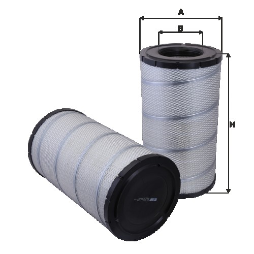 Fil filter HP2558 Levegőszűrőbetét