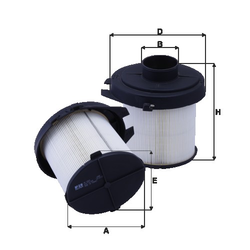 Fil filter HP2569 Levegőszűrőbetét