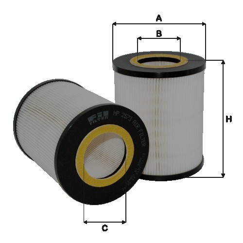 Fil filter HP2573 Levegőszűrőbetét