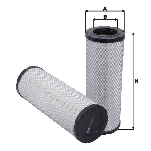 Fil filter HP2596 Levegőszűrőbetét