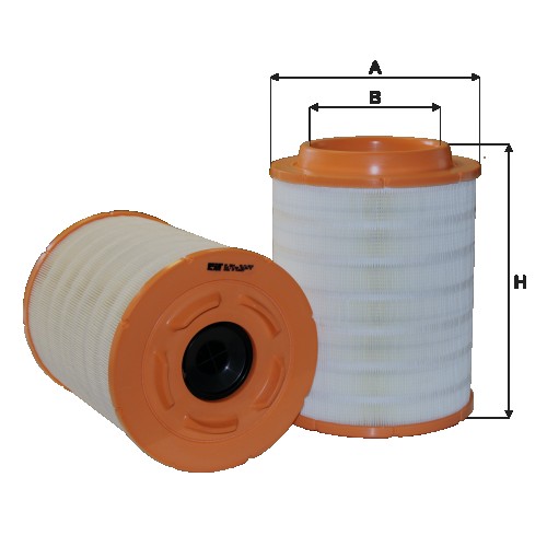 Fil filter HP2604 Levegőszűrőbetét