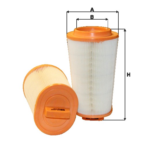 Fil filter HP2612 Levegőszűrőbetét