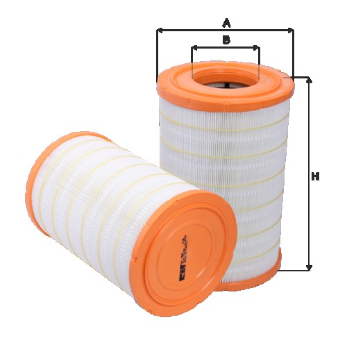 Fil filter HP2626 Levegőszűrőbetét