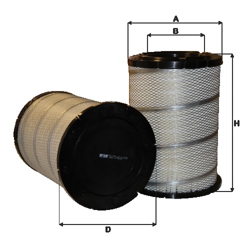 Fil filter HP2629 Levegőszűrőbetét