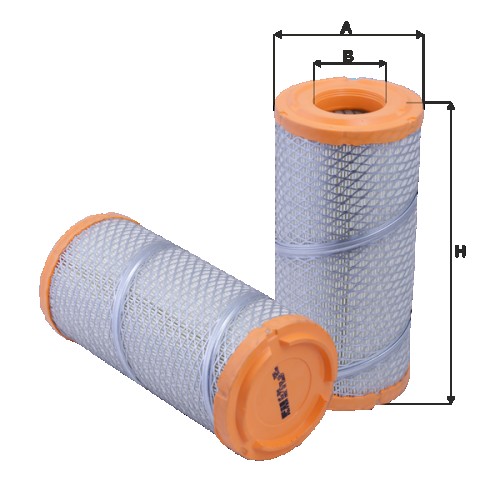 Fil filter HP2645 Levegőszűrőbetét