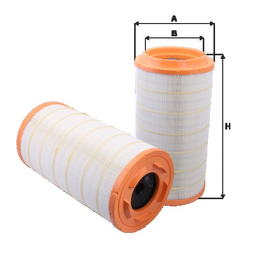 Fil filter HP2653 Levegőszűrőbetét