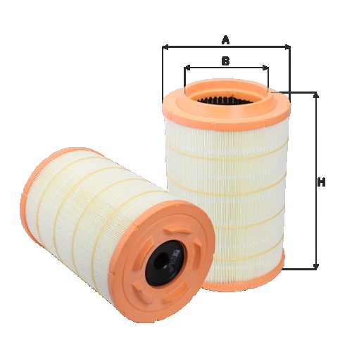 Fil filter HP2670 Levegőszűrőbetét