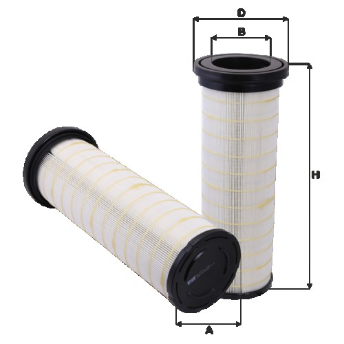 Fil filter HP2710 Levegőszűrőbetét