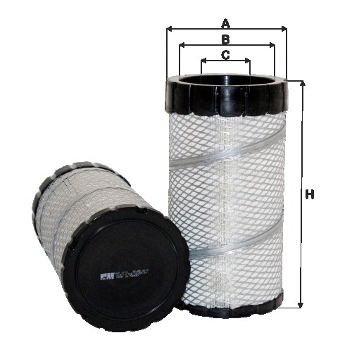 Fil filter HP2713 Levegőszűrőbetét