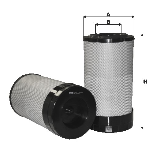 Fil filter HP2741 Levegőszűrőbetét