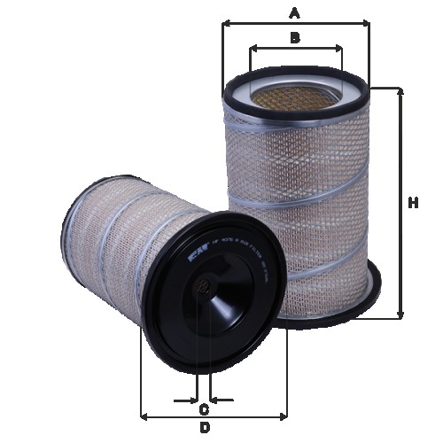 Fil filter HP4076A Levegőszűrőbetét