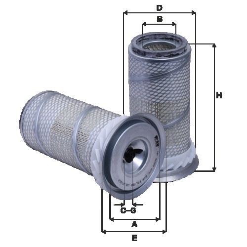 Fil filter HP4093AK Levegőszűrőbetét