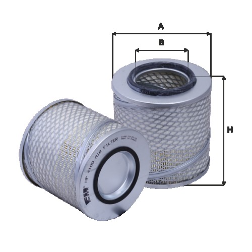 Fil filter HP4100 Levegőszűrőbetét