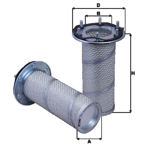 Fil filter HP412 Levegőszűrőbetét