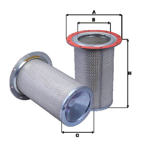 Fil filter HP444 Levegőszűrőbetét