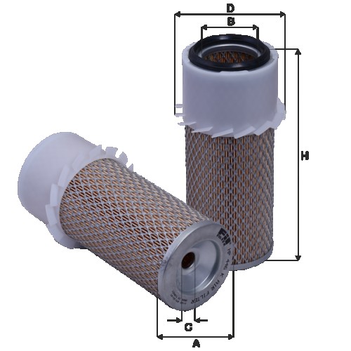 Fil filter HP446K Levegőszűrőbetét