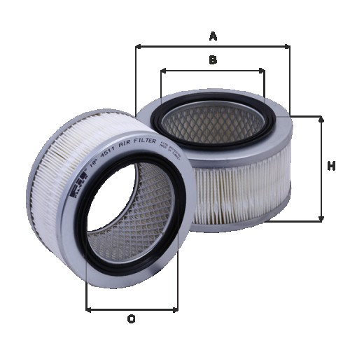 Fil filter HP4511 Levegőszűrőbetét